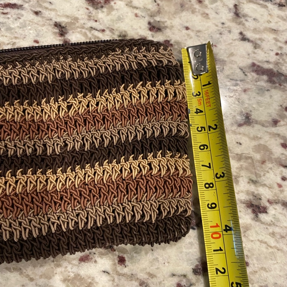 Small Cottagecore Y2K Earth Tone Goblincore Boho Coin Purse Bag - Picture 4 of 5